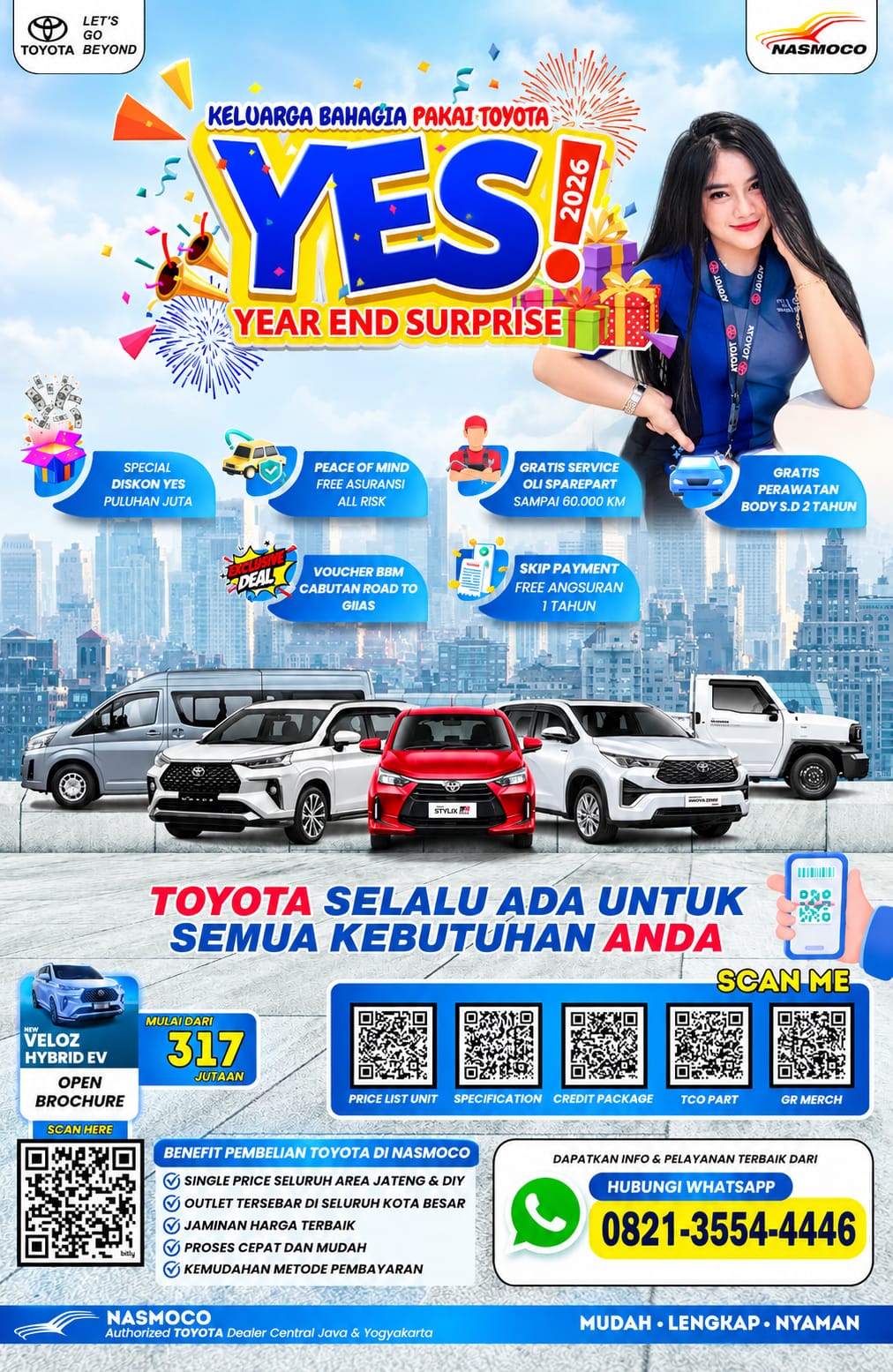 YES toyota cilacap